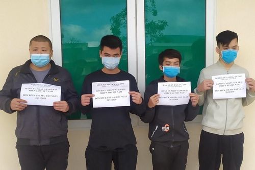 Bắt quả tang kẻ đưa 4 người Trung Quốc nhập cảnh trái phép