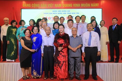 Chủ tịch Quốc hội dự họp mặt kỷ niệm 75 năm Ngày Tổng tuyển cử đầu tiên