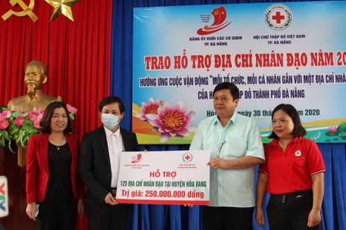 Đà Nẵng: Hỗ trợ 125 địa chỉ nhân đạo năm 2020