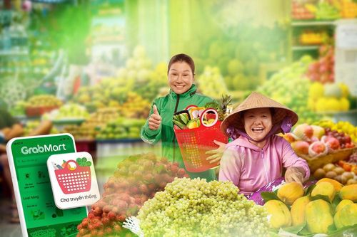 Grab hỗ trợ tiểu thương 'số hóa' chợ truyền thống