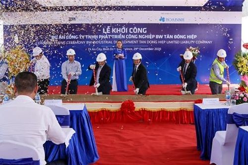 Hòa Bình khởi công xây dựng hai dự án mới tại Bình Dương