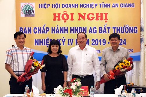 Ông Hồ Việt Hiệp giữ chức Chủ tịch Hiệp hội Doanh nghiệp tỉnh An Giang (nhiệm kỳ 2019-2024)