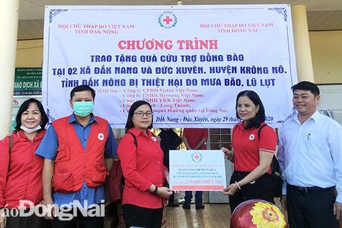 Trao 600 phần quà cho người dân Đắk Nông, Đắk Lắk