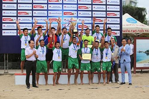 Đà Nẵng lên ngôi vô địch Giải bóng đá bãi biển toàn quốc