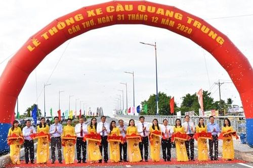 Cần Thơ: Thông xe cây cầu cửa ngõ phía Nam của thành phố