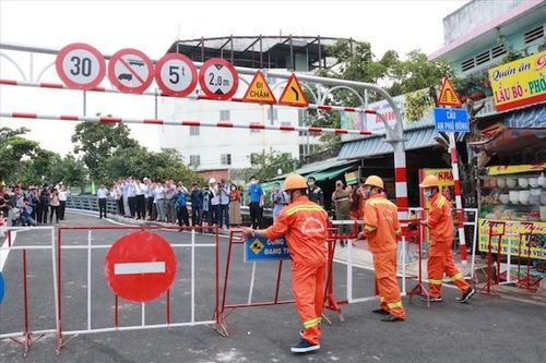 TP Hồ Chí Minh chính thức thông xe cầu thép An Phú Đông