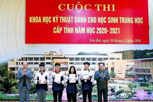 Yên Bái: 32 dự án đoạt giải tại Cuộc thi KHKT cấp tỉnh gắn với thực tế cuộc sống