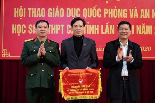 Nghệ An: Nhiều kết quả ấn tượng tại Hội thao Giáo dục Quốc phòng - An ninh