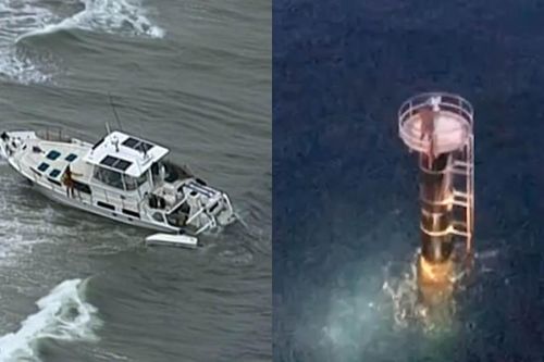 Rơi khỏi du thuyền, người đàn ông bơi 2km tới ngọn hải đăng chờ cứu