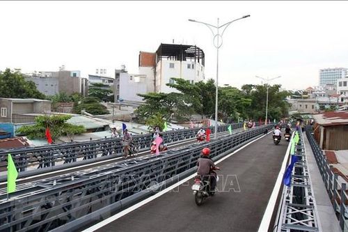 TP.HCM: Chính thức thông xe cầu thép thay thế phà An Phú Đông
