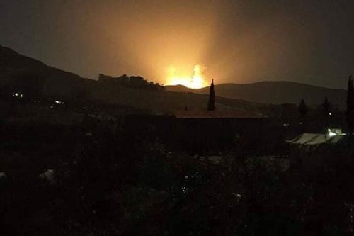 Israel phát động các cuộc tấn công mới vào khu vực Tây Nam của Syria
