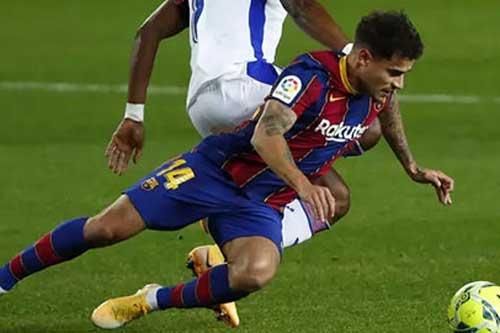 Barca 'mừng thầm' khi Coutinho chấn thương nặng