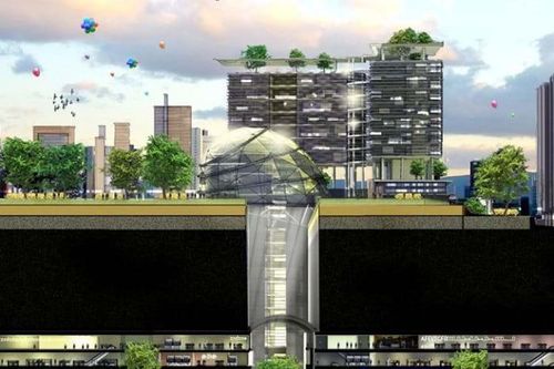 Khi cuộc sống đi vào... lòng đất