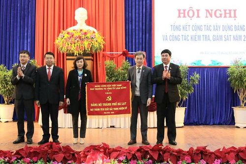 Thành ủy Đà Lạt: Tổng kết công tác xây dựng Đảng và công tác kiểm tra, giám sát năm 2020