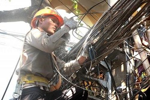 Tăng cường chỉnh trang các tuyến cáp viễn thông