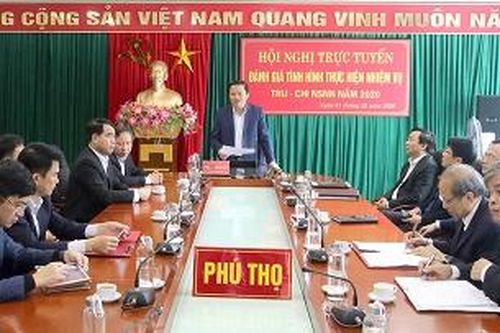 Hội nghị trực tuyến đánh giá tình hình thực hiện nhiệm vụ thu – chi ngân sách Nhà nước năm 2020