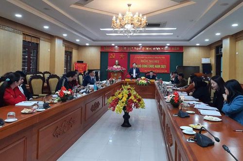 Ủy ban Kiểm tra Tỉnh ủy tổ chức Hội nghị cán bộ, công chức năm 2021