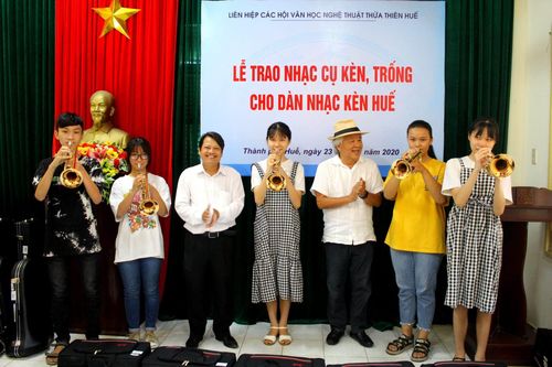 Dàn nhạc kèn hơi ở Huế 'hồi sinh'