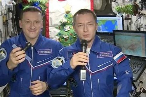 Trạm ISS gửi lời chúc mừng năm mới tới Trái đất