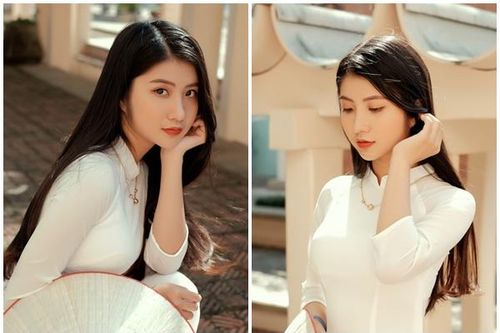Nữ sinh Ninh Bình 'gây thương nhớ' trong tà áo dài trắng