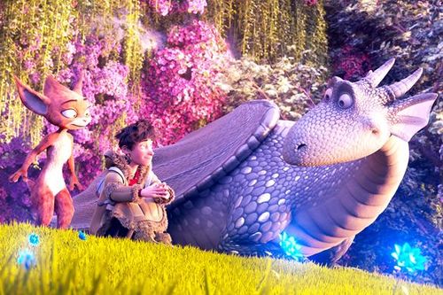 Kỵ sĩ cưỡi rồng thông điệp yêu thương ấm áp đầu năm mới