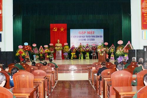 Bệnh viện Quân y 211 gặp mặt truyền thống kỷ niệm 55 năm Ngày thành lập