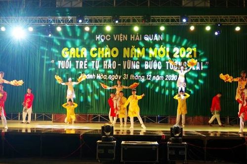 Học viện Hải quân tổ chức đêm Gala chào mừng năm mới 2021