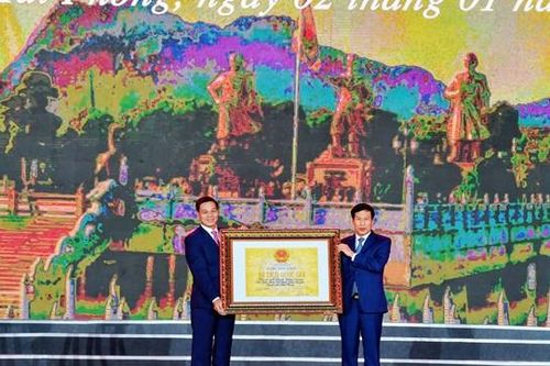 Khu di tích Bạch Đằng Giang đón Bằng xếp hạng Di tích lịch sử Quốc gia