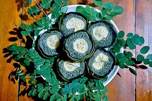 Bánh tét chùm ngây - Tài hoa của người Cồn Sơn