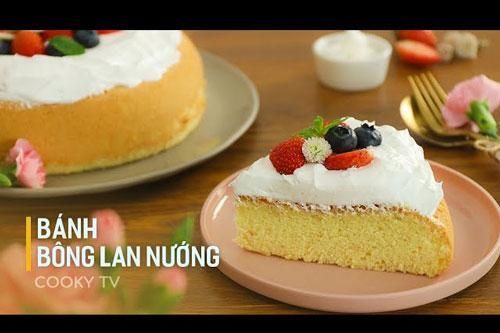 Cách làm bánh bông lan nướng đơn giản tại nhà cho các bé yêu nhân dịp cuối tuần