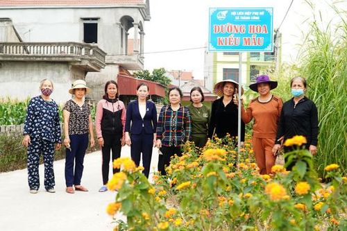 Con đường hoa dài cả cây số đẹp như trong 'truyện cổ tích'