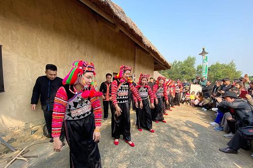 Tái hiện Tết cổ truyền dân tộc Hà Nhì tại Làng Văn hóa du lịch các dân tộc Việt Nam
