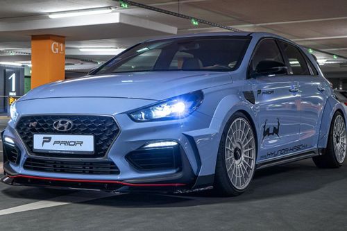 Hyundai i30 N hầm hố với bản độ của Prior Design