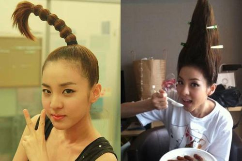 Nhóm nhạc nữ Kpop cười nhạo kiểu tóc của Dara (2NE1)
