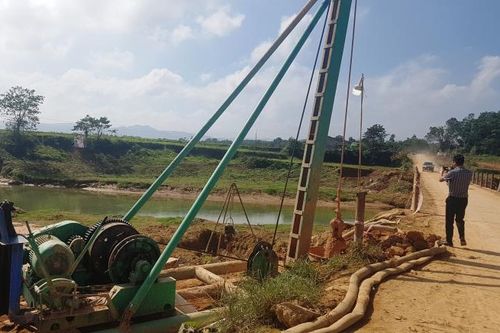 Chưa có tư vấn giám sát, Công ty TNHH Vĩnh Phúc (Hà Tĩnh) đã tự ý thi công dự án