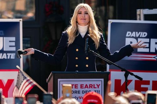 Ivanka Trump kêu gọi cử tri Georgia ủng hộ đảng Cộng hòa