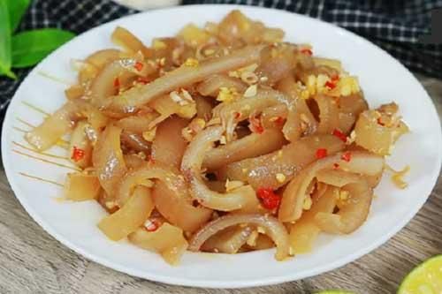 Mách bạn tác dụng làm đẹp từ bì lợn mà nhiều người chưa biết