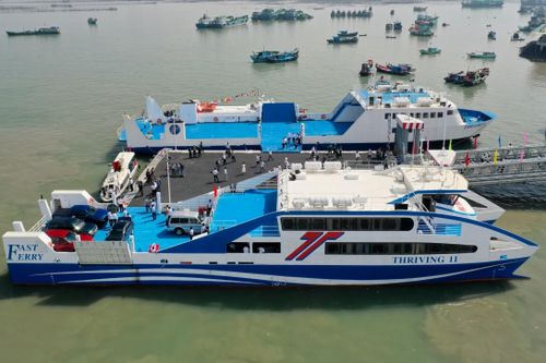 Khai trương phà biển TP.HCM - Vũng Tàu