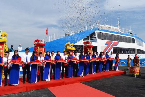 TP Hồ Chí Minh chính thức khai trương tuyến phà Cần Giờ - Vũng Tàu