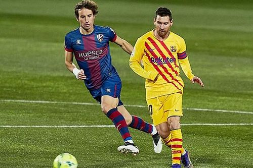 Messi tung cú sút tệ nhất sự nghiệp trước Huesca