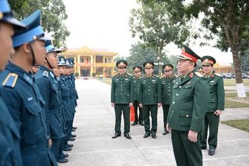 Thượng tướng Nguyễn Trọng Nghĩa thăm, kiểm tra trực sẵn sàng chiến đấu tại Sư đoàn 390 và Lữ đoàn 368 (Quân đoàn 1)