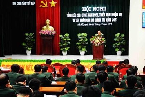 Binh chủng Tăng thiết giáp tổng kết công tác Đảng, công tác chính trị năm 2020