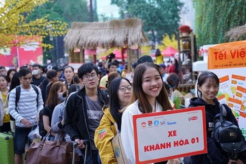 Phong phú hình thức hỗ trợ sinh viên dịp Tết Nguyên đán