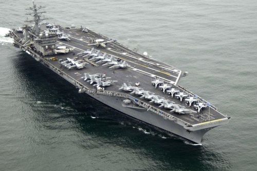 Lấy lý do 'đe dọa từ Iran', Mỹ tuyên bố duy trì hiện diện của tàu sân bay USS Nimitz ở vùng Vịnh