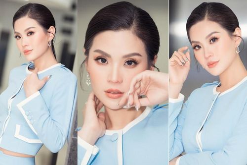 Á hậu Diễm Trang 'tái xuất' xinh đẹp sau 9 tháng mắc kẹt ở Ba Lan vì dịch COVID-19