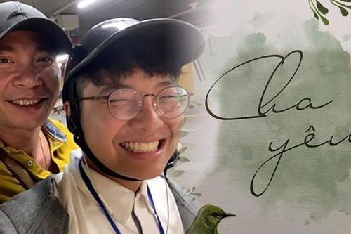 Con trai viết lời ý nghĩa tặng NSND Công Lý trong ngày cưới