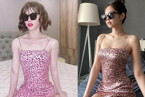 Trần Đức Bo diện váy hệt Jennie (BLACKPINK), dân mạng thở dài ngao ngán