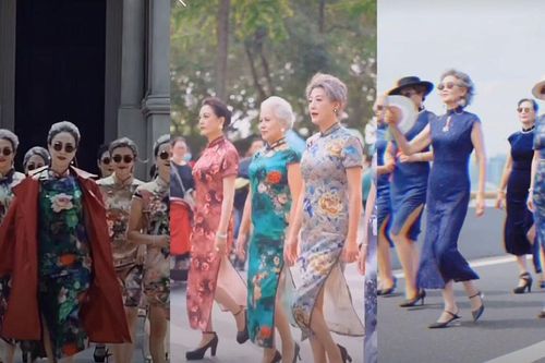 Cơn sốt mới trên mạng xã hội Trung Quốc: Những cụ ông, cụ bà thời trang