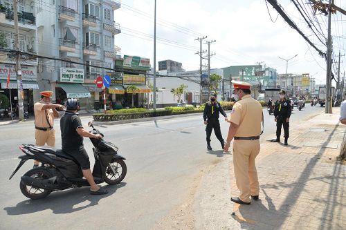 An Giang tiếp tục ra quân cao điểm kiểm soát giao thông, đảm bảo trật tự an toàn giao thông