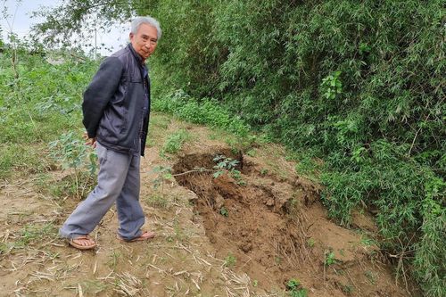 Sạt lở bờ sông Trà Khúc, 'hà bá' nuốt chửng đất sản xuất của dân